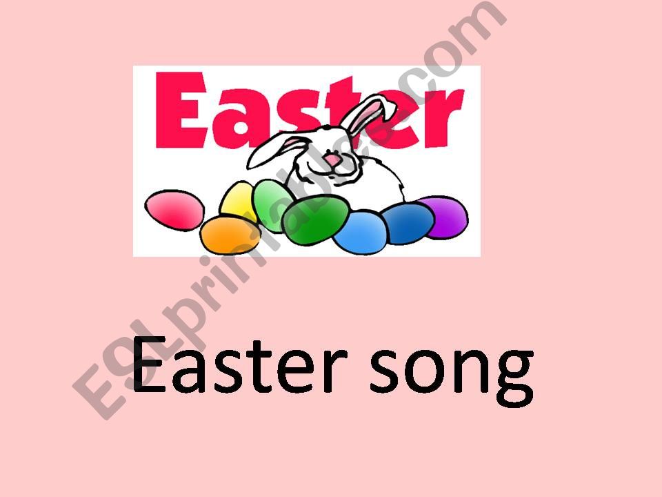 Easter song powerpoint