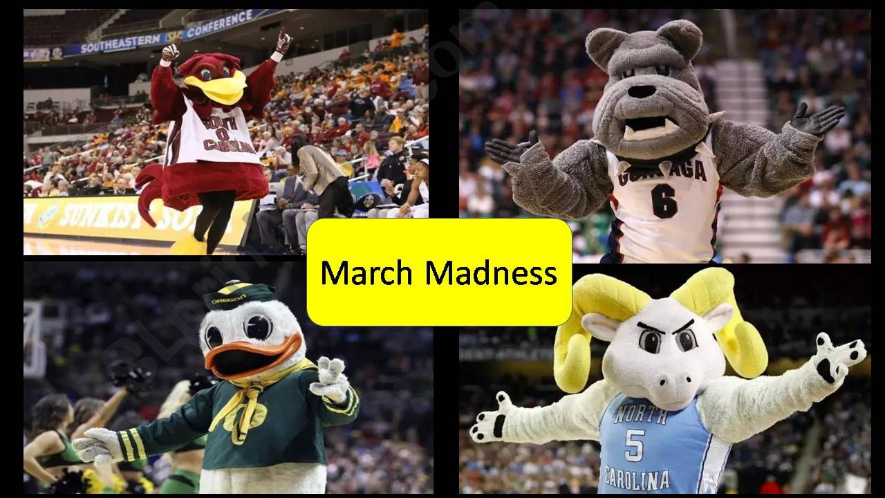 March Madness Dialogue powerpoint