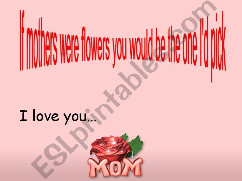 mothers day powerpoint