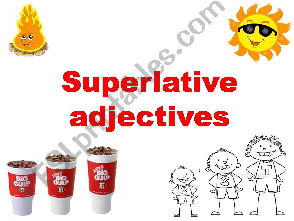 Superlattives powerpoint