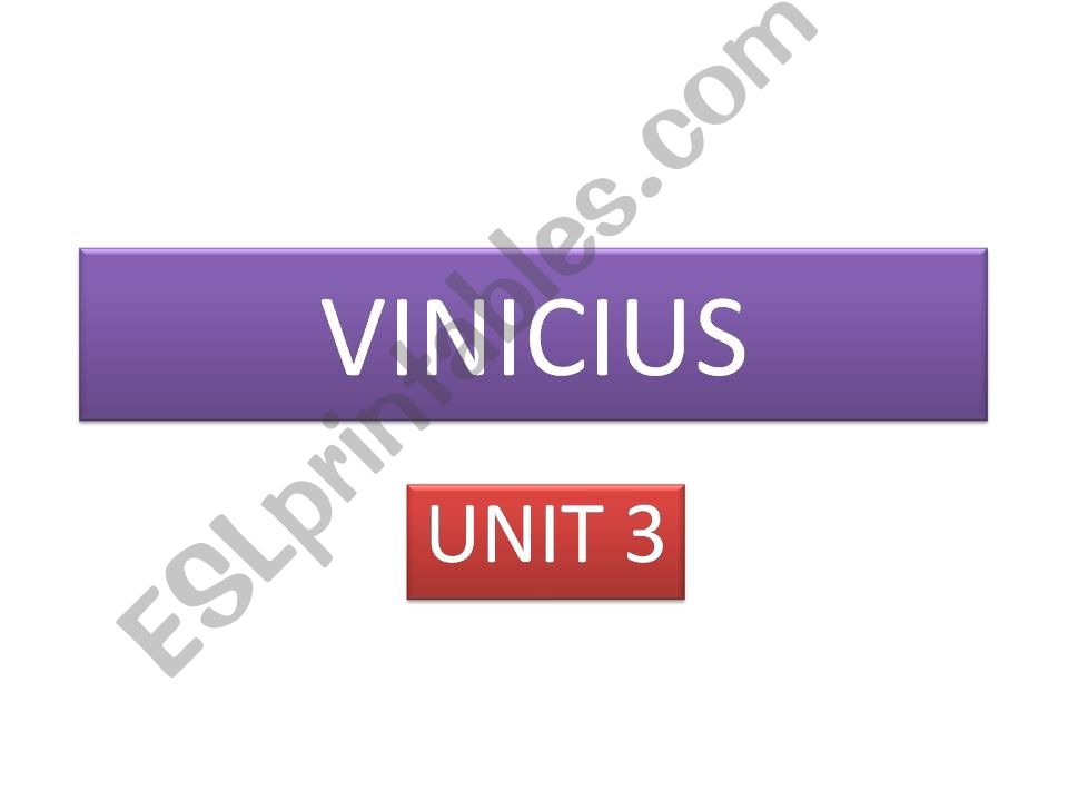 vinicius powerpoint