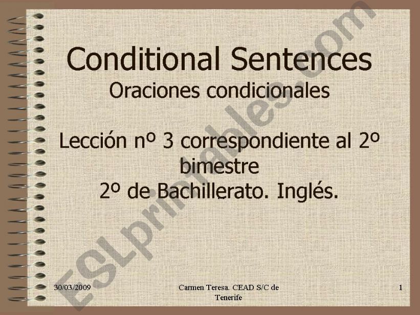 conditionals powerpoint