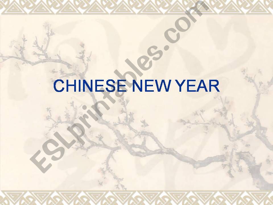 Chinese new year powerpoint