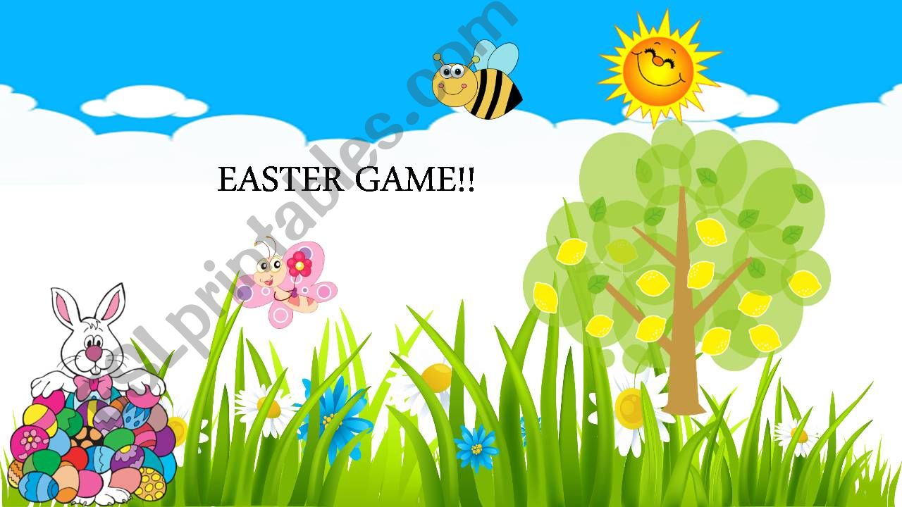 Easter game powerpoint