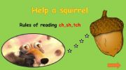 English powerpoint: Help a squirrel