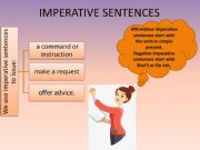 English powerpoint: IMPERATIVE SENTENCES 