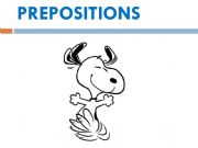 English powerpoint: Prepositions: at, in,on 