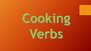 English powerpoint: Cooking Verbs