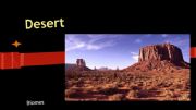 English powerpoint: Desert presentation