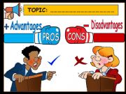 English powerpoint: Writing : Pros and Cons (Debate)