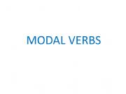 English powerpoint: Grammar presentation - Modal verbs