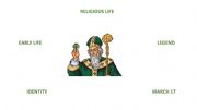 English powerpoint: St Patricks life