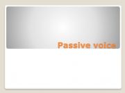 English powerpoint: Passive voice