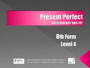 English powerpoint: Present Perfect-already/yet
