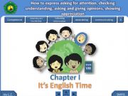 English powerpoint: ask and give opinion-checking understanding-getting attention-showing appreciation