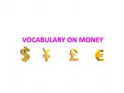 English powerpoint: vocabulary on money