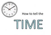 English powerpoint: time and actions