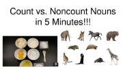 English powerpoint: Count and Non-Count