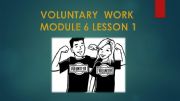 English powerpoint: Voluntary Work 