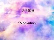 English powerpoint: motivation
