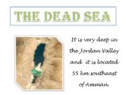 English powerpoint: the dead sea
