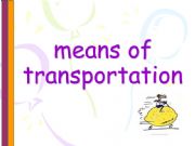 English powerpoint: transportation ppt