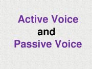 English powerpoint: Active and Passive Voice