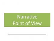 English powerpoint: narrative-point-of-view-ppt