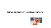 English powerpoint: Rudolph the Red-Nosed Reindeer movie booklet answer ppt
