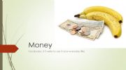 English powerpoint: Money vocabulary