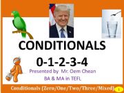 English powerpoint: Conditional Types 0-1-2-3-4