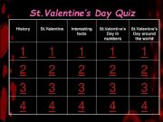 English powerpoint: St.Valentines Day Quiz