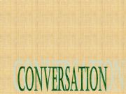 English powerpoint: CONVERSATION