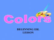 English powerpoint: Colours