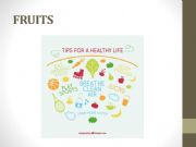 English powerpoint: fruits