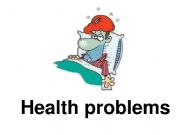 English powerpoint: Health Problems