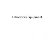 English powerpoint: Laboratory Equipment Descriptions