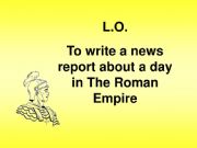 English powerpoint: Romans headline