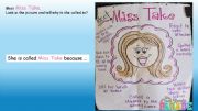 English powerpoint: story: The Girl Who Never Made Mistakes