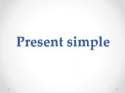 English powerpoint: Present simple