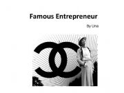 English powerpoint: Coco Chanel