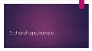 English powerpoint: Classroom appliance