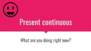 English powerpoint: Present continuous characteristics