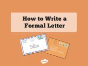 English powerpoint: informal letters