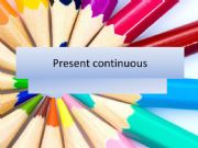 English powerpoint: Present continuous presentation