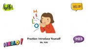 English powerpoint: Greetings & Introducing Onself