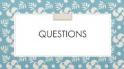 English powerpoint: Question formation