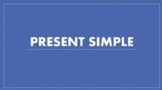 English powerpoint: Present Simple Tense