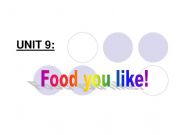 English powerpoint: Food you like