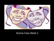 English powerpoint: Drama Class Intro